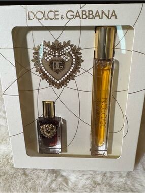 Dolce & Gabbana Devotion Set - Gold and Brown Accents